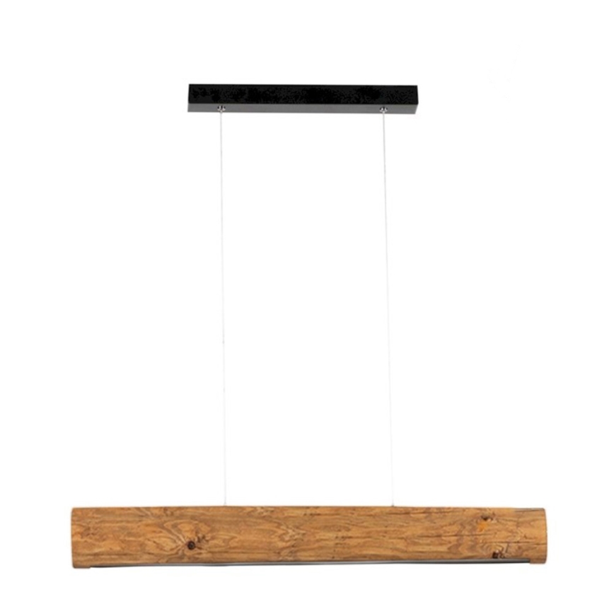 Led Dimmable κρεμαστό φωτιστικό οροφής LUCAS LED/25,5W/230V πεύκο