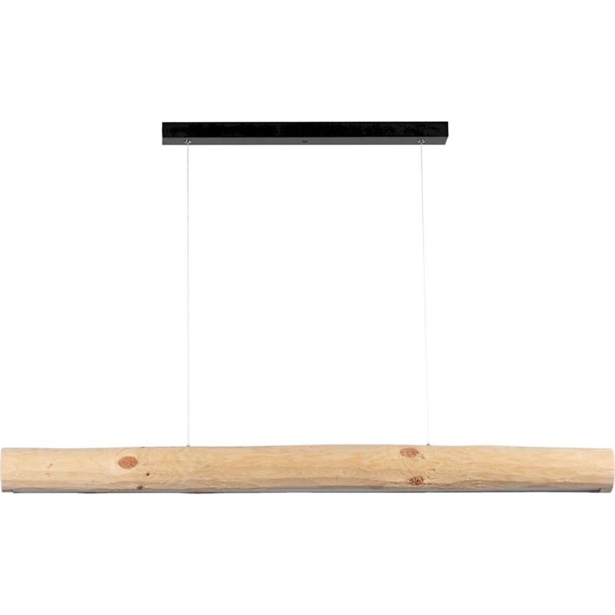 Led Dimmable κρεμαστό φωτιστικό οροφής LUCAS LED/33W/230V πεύκο
