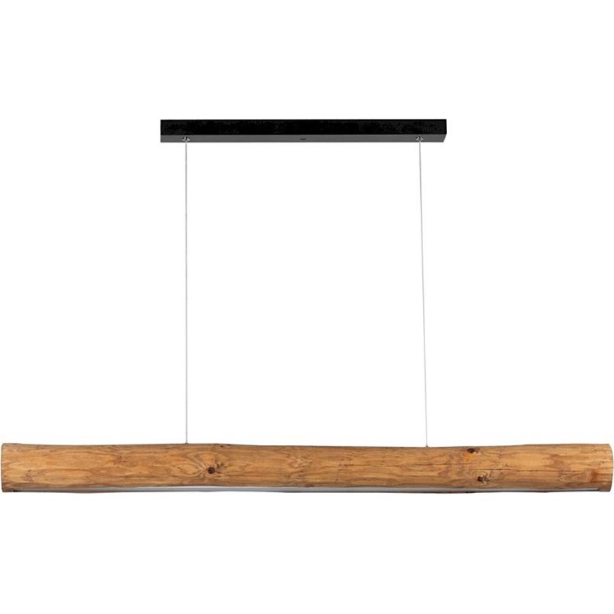 Led Dimmable κρεμαστό φωτιστικό οροφής LUCAS LED/33W/230V πεύκο