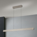 Led Dimmable κρεμαστό φωτιστικό οροφής TARA LED/44W/230V 2700/3800/4500/5700K ματ χρώμιο