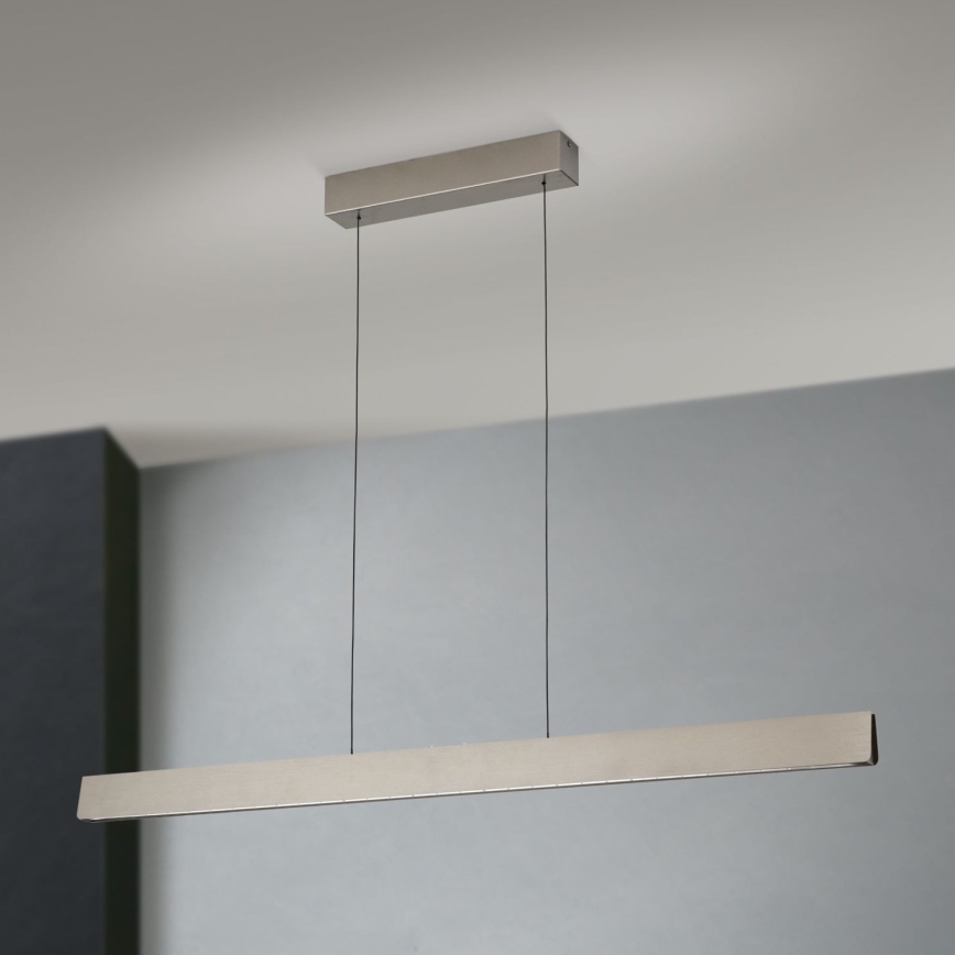 Led Dimmable κρεμαστό φωτιστικό οροφής TARA LED/44W/230V 2700/3800/4500/5700K ματ χρώμιο