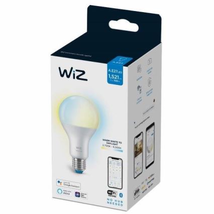 LED Dimmable λάμπα A67 E27/13W/230V 2700-6500K CRI 90 Wi-Fi - WiZ