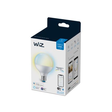 LED Dimmable λάμπα G95 E27/11W/230V 2700-6500K CRI 90 Wi-Fi - WiZ