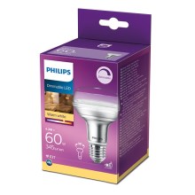 LED Dimmable λάμπα Philips E27/4,2W/230V 2700K