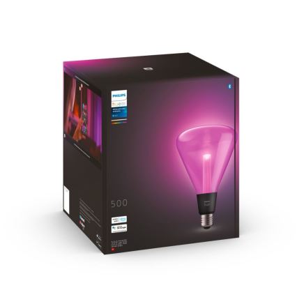 LED Dimmable λάμπα Philips Hue White And Color Ambiance E27/6,5W/230V 2000-6500K