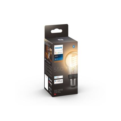 LED Dimmable λάμπα Philips Hue WHITE FILAMENT A60 E27/7W/230V 2100K