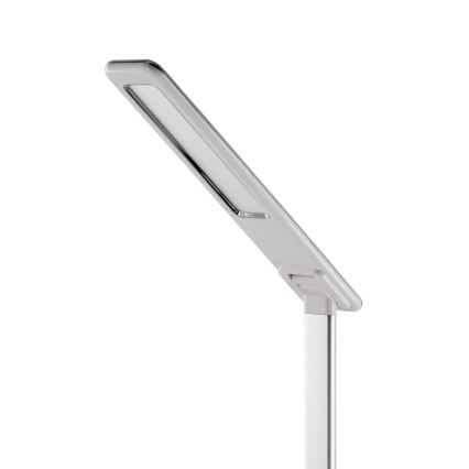 LED Dimmable επιτραπέζια λάμπα αφής με ασύρματη φόρτιση JOY LED/6W/230V + USB λευκό