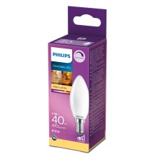 LED Dimmable λαμπτήρας CANDLE Philips B35 E14/4,5W/230V 2700K
