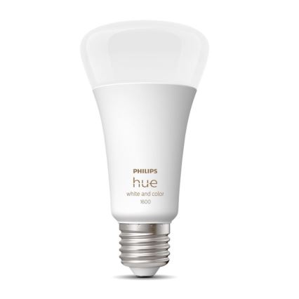 LED Dimmable λαμπτήρας Philips Hue White and Color Ambiance A67 E27/13,5W/230V 2000-6500K