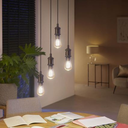 LED Dimmable λαμπτήρας Philips Hue WHITE AMBIANCE ST64 E27/7W/230V 2200-4500K