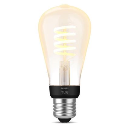 LED Dimmable λαμπτήρας Philips Hue WHITE AMBIANCE ST64 E27/7W/230V 2200-4500K