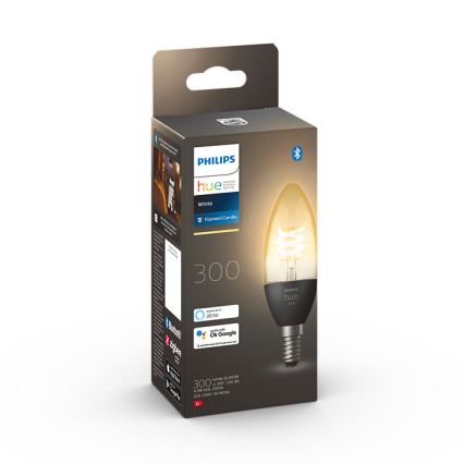 LED Dimmable λαμπτήρας Philips Hue WHITE FILAMENT E14/4,5W/230V 2100K