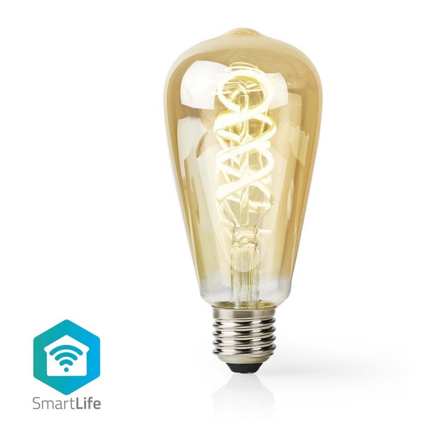 LED Dimmable λαμπτήρας ST64 E27/4,9W/230V Wi-Fi 1800-6500K