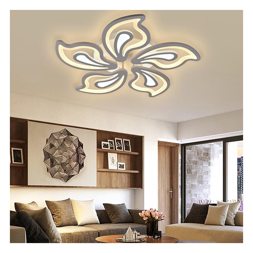 LED Dimmableπλαφονιέρα οροφής LED/125W/230V 3000-6500K + τηλεχειριστήριο
