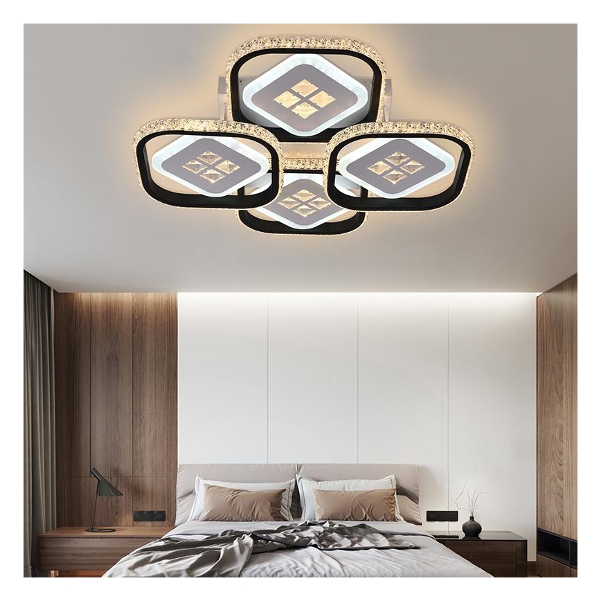LED Dimmable πλαφονιέρα οροφής LED/130W/230V 3000-6500K + τηλεχειριστήριο