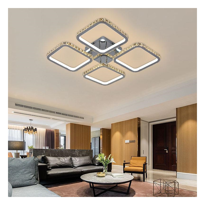 LED Dimmable πλαφονιέρα οροφής LED/160W/230V 3000-6500K + τηλεχειριστήριο