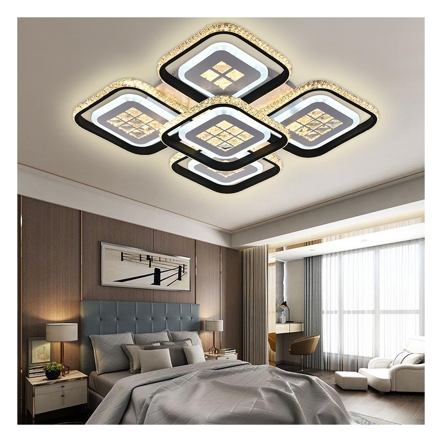 LED Dimmable πλαφονιέρα οροφής LED/180W/230V 3000-6500K + τηλεχειριστήριο