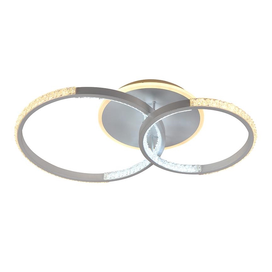 LED Dimmable πλαφονιέρα οροφής LED/55W/230V 3000-6500K + τηλεχειριστήριο