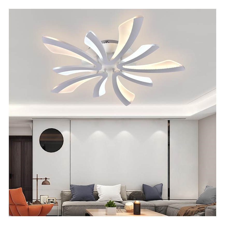 LED Dimmable πλαφονιέρα οροφής LED/55W/230V 3000-6500K + τηλεχειριστήριο