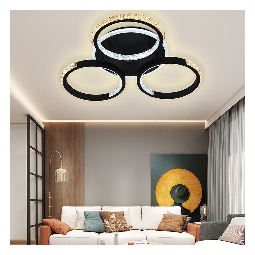 LED Dimmable πλαφονιέρα οροφής LED/60W/230V 3000-6500K+ τηλεχειριστήριο