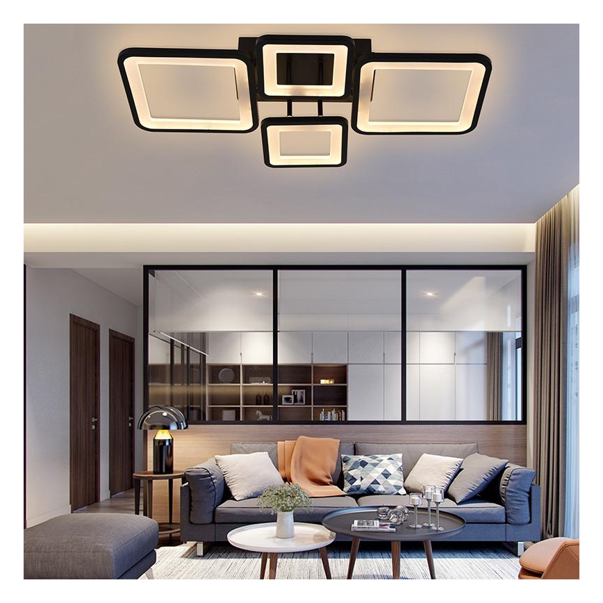 LED Dimmable πλαφονιέρα οροφής LED/70W/230V 3000-6500K + τηλεχειριστήριο
