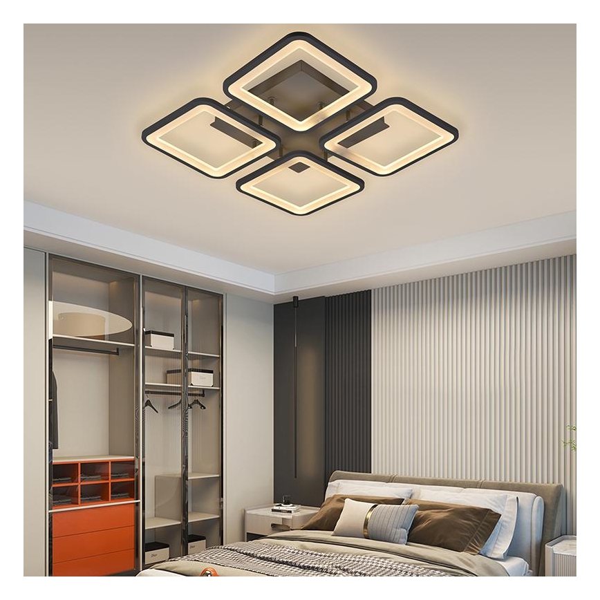 LED Dimmable πλαφονιέρα οροφής LED/85W/230V 3000-6500K + τηλεχειριστήριο