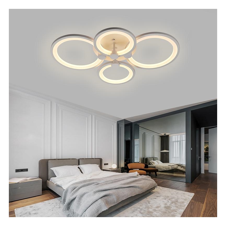 LED Dimmable πλαφονιέρα οροφής LED/65W/230V 3000-6500K + τηλεχειριστήριο