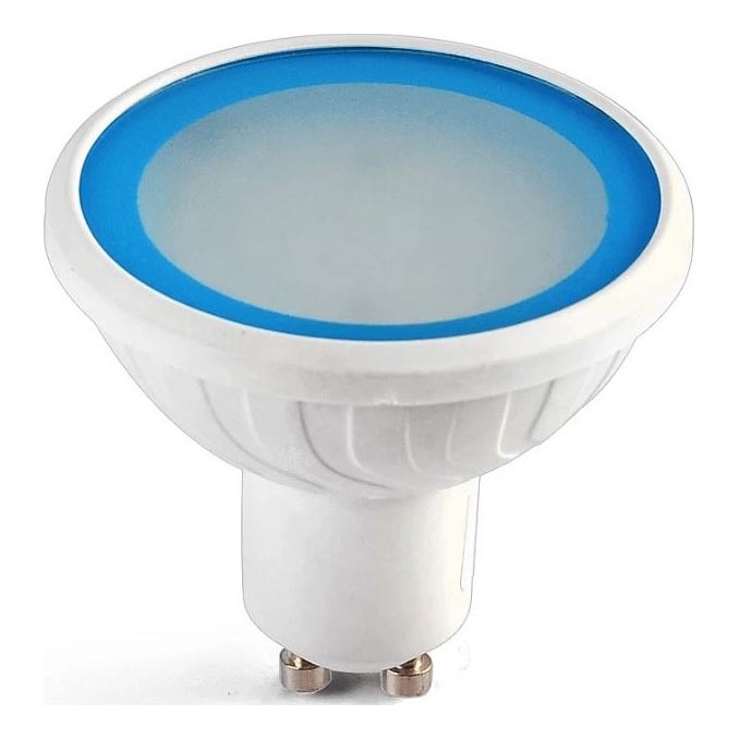 LED Dimmable προβολέας λαμπτήρας EASY CONNECT GU10/4W/230V μπλε