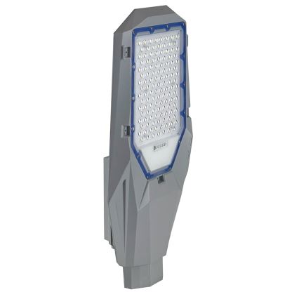 LED Dimmable προβολέας με αισθητήρα σούρουπου και solar panel LED/200W/20000 mAh 6500K IP65 γκρι