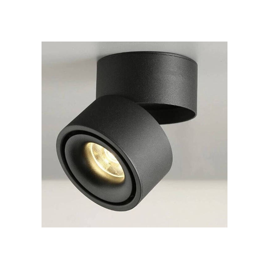 LED Dimmable σποτ LAHTI LED/13,5W/230V 3000K CRI 90 μαύρο