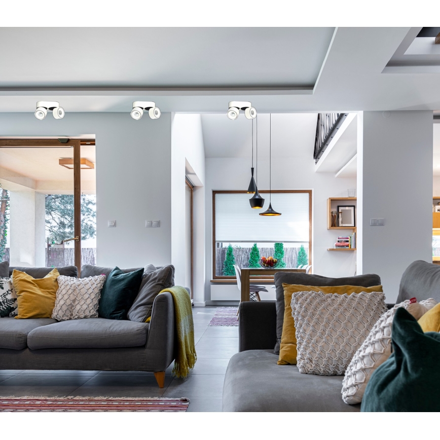 LED Dimmable σποτ LAHTI MINI 2xLED/9W/230V 3000K CRI 90 λευκό