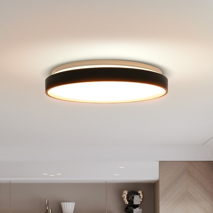 LED Dimmable φωτιστικό οροφής CALA LED/48W/230V 3000-6500K μαύρο/χρυσό + τηλεχειριστήριο