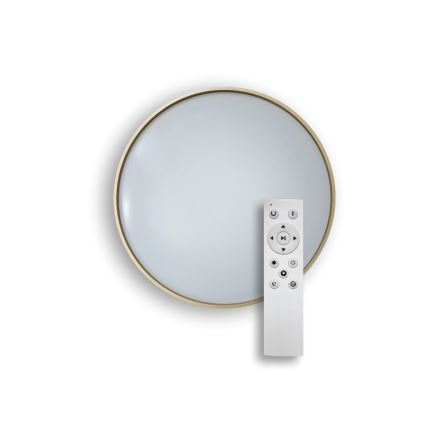 LED Dimmable φωτιστικό οροφής DRINA LED/36W/230V 2700-6500K διάμετρος 50 cm + τηλεχειριστήριο