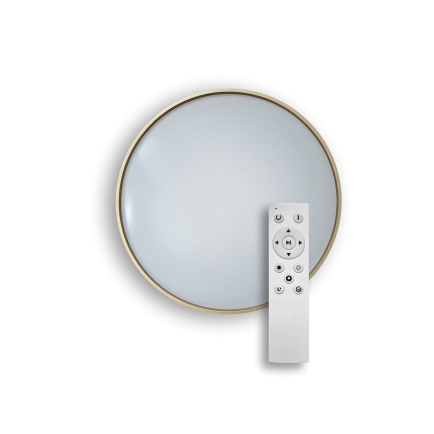 LED Dimmable φωτιστικό οροφής DRINA LED/36W/230V 2700-6500K διάμετρος 50 cm + τηλεχειριστήριο