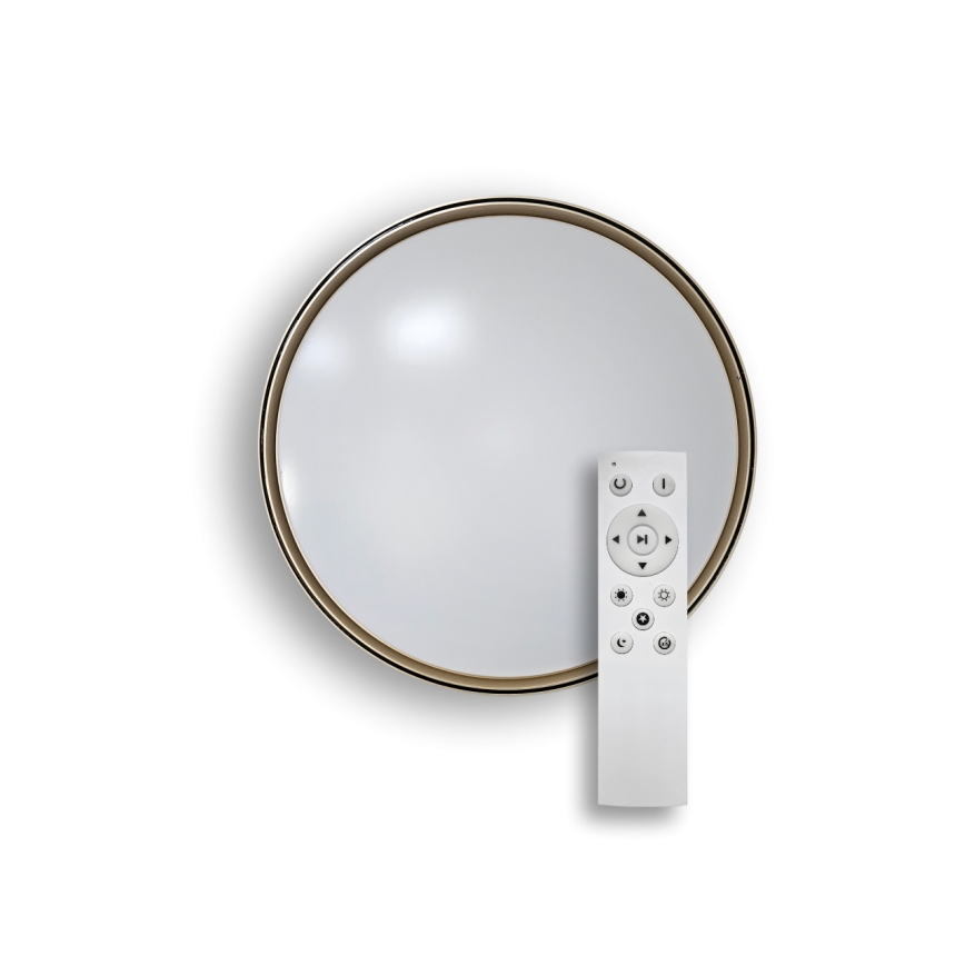 LED Dimmable φωτιστικό οροφής EBRO LED/36W/230V 2700-6500K διάμετρος 50 cm + τηλεχειριστήριο