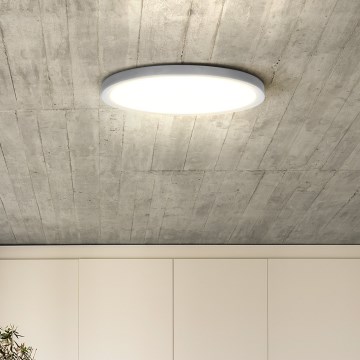 LED Dimmable φωτιστικό οροφής ESTELA LED/36W/230V διάμετρος 30 cm λευκό + τηλεχειριστήριο
