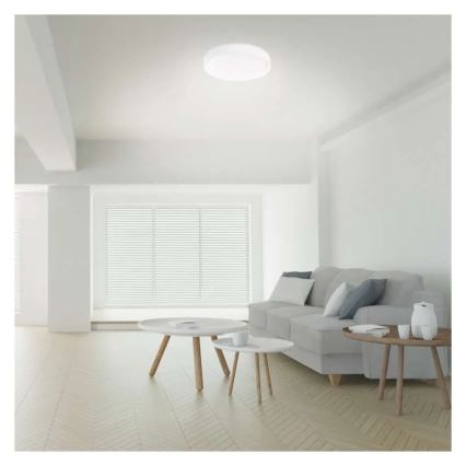 LED Dimmable φωτιστικό οροφής GoSmart LED/45W/230V διάμετρος 50 cm 2700-6500K Wi-Fi Tuya + τηλεχειριστήριο