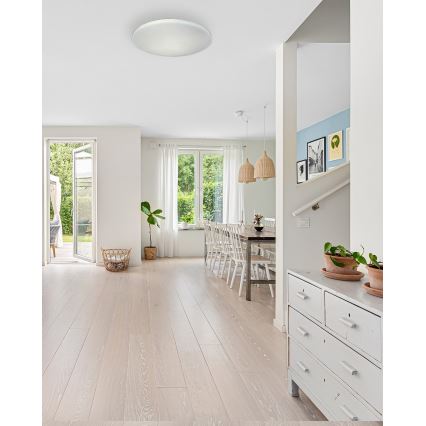 LED Dimmable φωτιστικό οροφής IPOLY LED/60W/230V 2700-6500K διάμετρος 58 cm + τηλεχειριστήριο