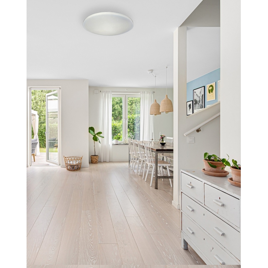 LED Dimmable φωτιστικό οροφής IPOLY LED/60W/230V 2700-6500K διάμετρος 58 cm + τηλεχειριστήριο
