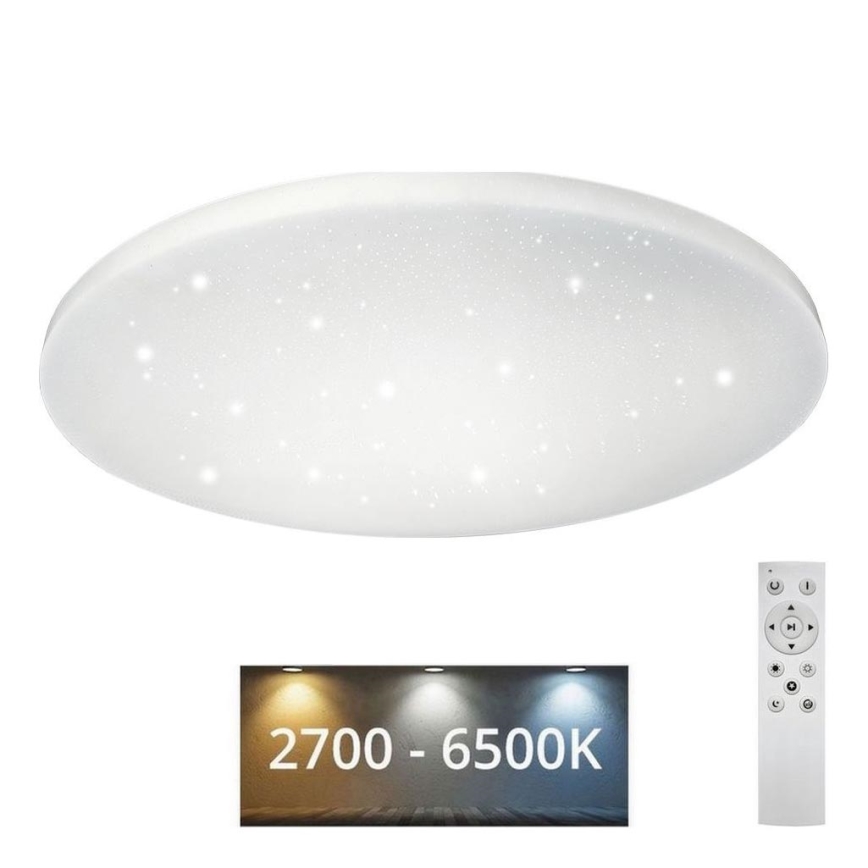 LED Dimmable φωτιστικό οροφής IPOLY LED/60W/230V 2700-6500K διάμετρος 58 cm + τηλεχειριστήριο