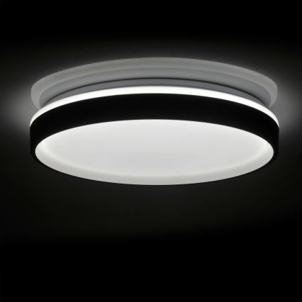 Φωτιστικό οροφής μπάνιου dimming LED JADWIGA LED/42W/230V διάμετρος 38,5 cm 3000-6000K IP44 + τηλεχειριστήριο