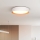 LED Dimmable φωτιστικό οροφής LARIOS LED/48W/230V 3000-6500K διάμετρος 39 cm λευκό + τηλεχειριστήριο