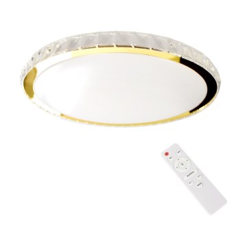 LED Dimmable φωτιστικό οροφής LAYLA LED/33W/230V 3000/4000/6000K χρυσό + τηλεχειριστήριο