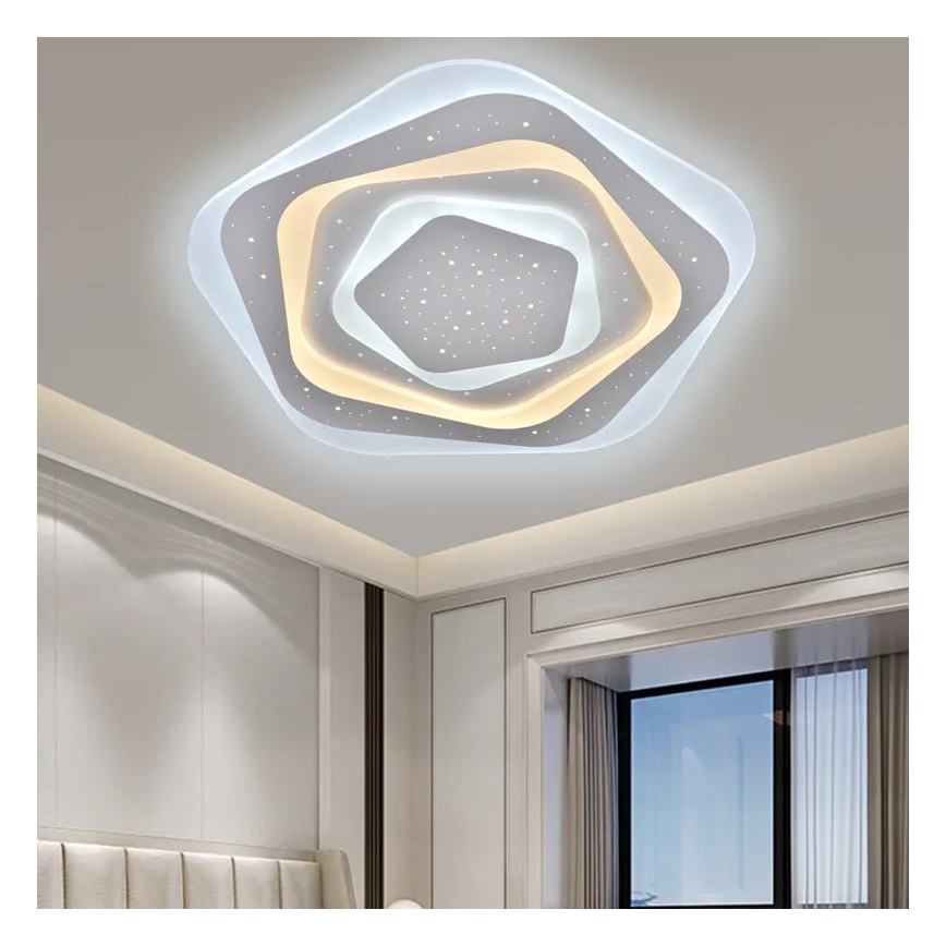 LED Dimmable φωτιστικό οροφής LED/105W/230V 3000-6500K + τηλεχειριστήριο