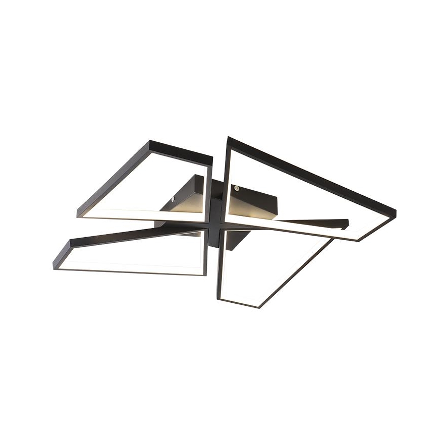 LED Dimmable φωτιστικό οροφής LED/115W/230V 3000-6500K μαύρο + τηλεχειριστήριο
