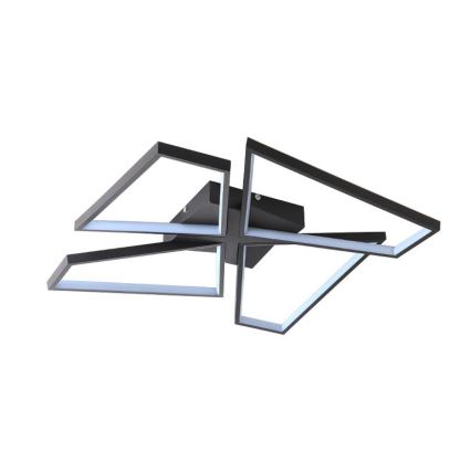 LED Dimmable φωτιστικό οροφής LED/115W/230V 3000-6500K μαύρο + τηλεχειριστήριο