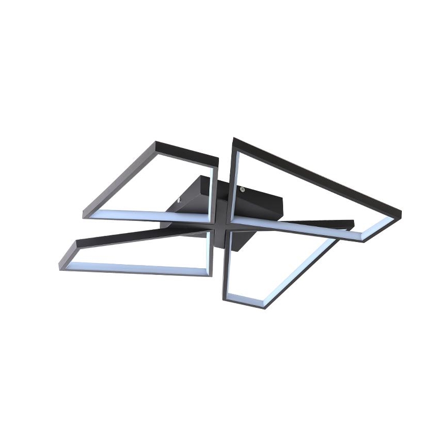 LED Dimmable φωτιστικό οροφής LED/115W/230V 3000-6500K μαύρο + τηλεχειριστήριο