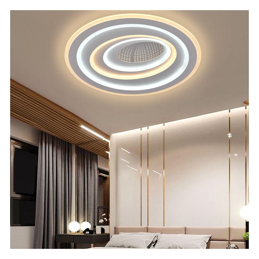 LED Dimmable φωτιστικό οροφής LED/120W/230V 3000-6500K + τηλεχειριστήριο