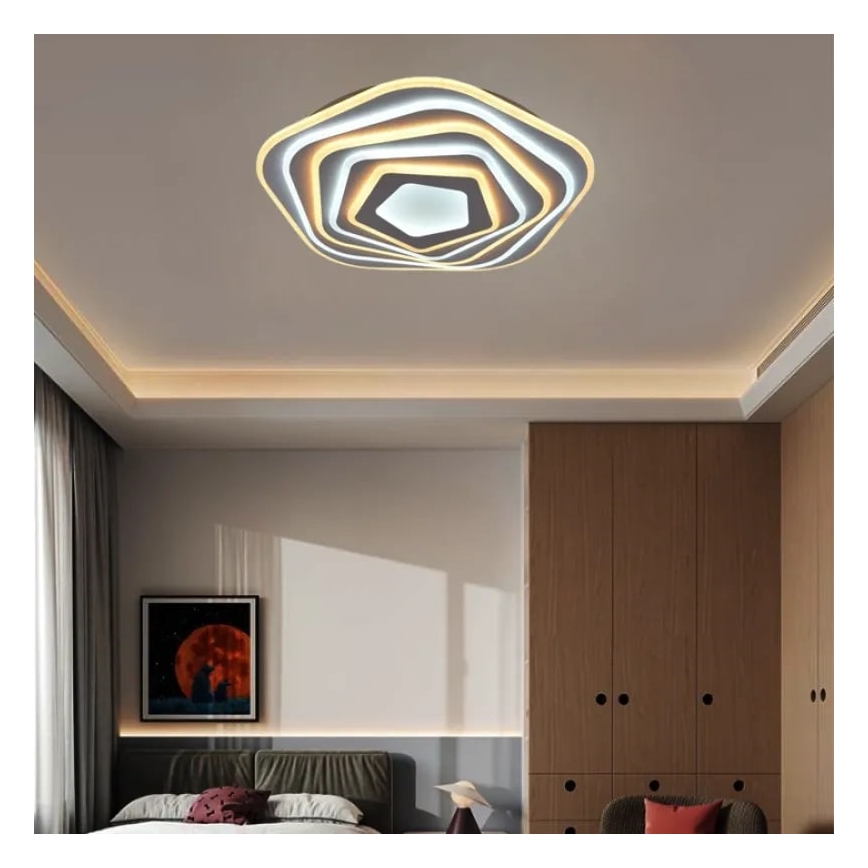 LED Dimmable φωτιστικό οροφής LED/125W/230V 3000-6500K + τηλεχειριστήριο