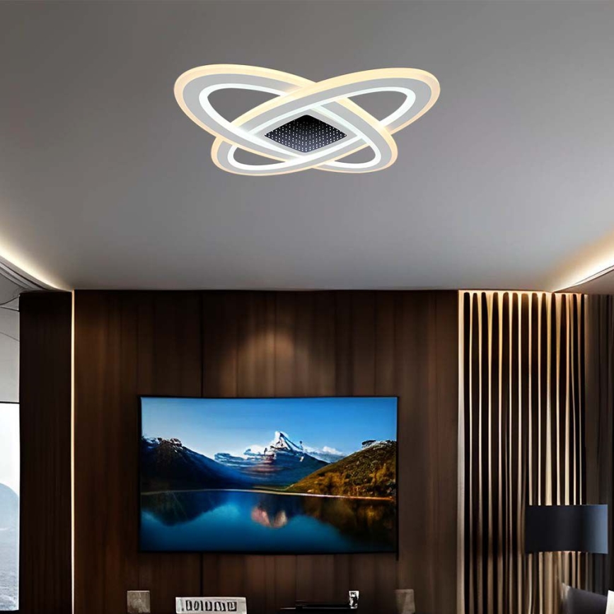 LED Dimmable φωτιστικό οροφής LED/130W/230V 3000-6500K + τηλεχειριστήριο